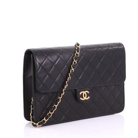 chanel pouch clutch|chanel vintage clutch with chain.